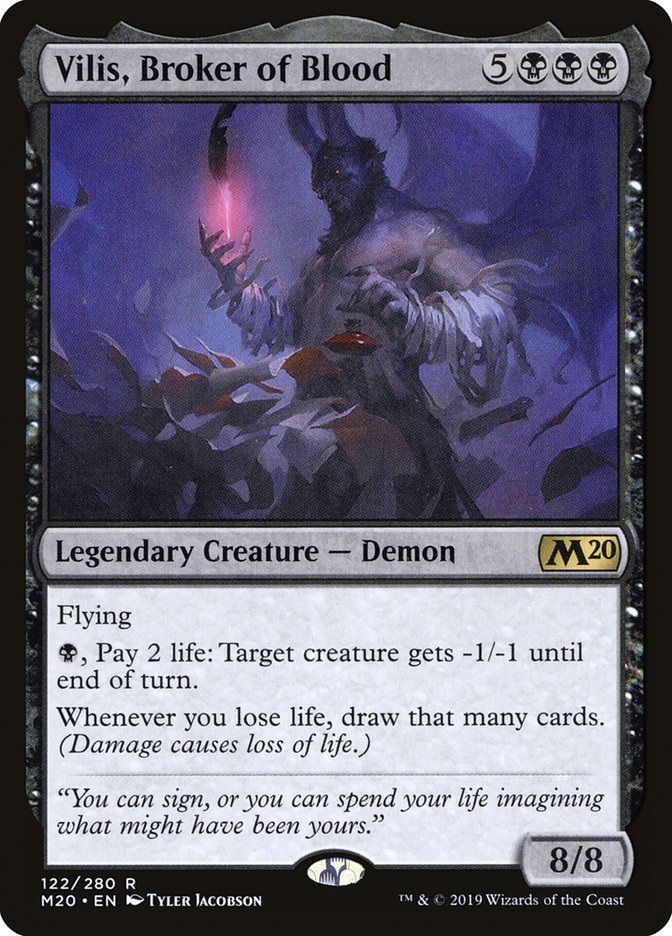 Vilis, Broker of Blood [Core Set 2020] | Impulse Games and Hobbies