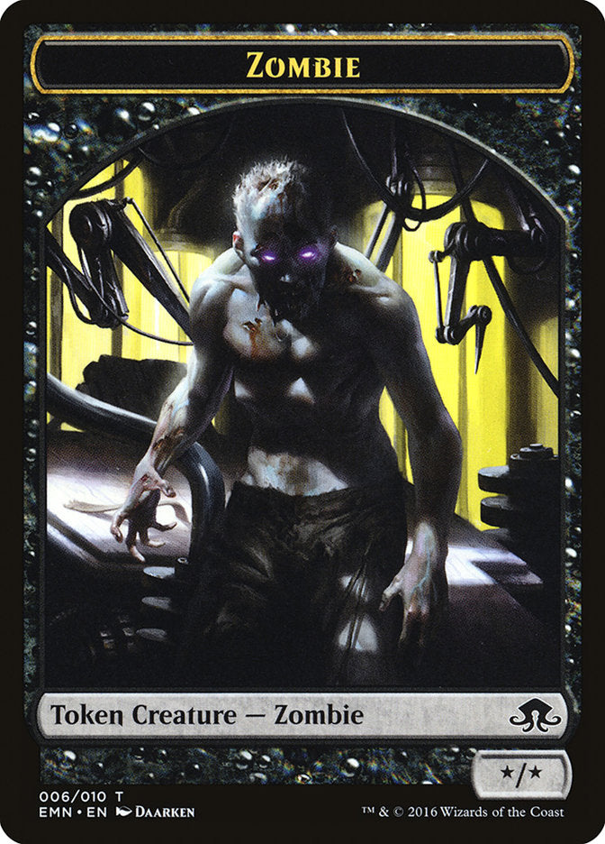 Zombie (006/010) [Eldritch Moon Tokens] | Impulse Games and Hobbies