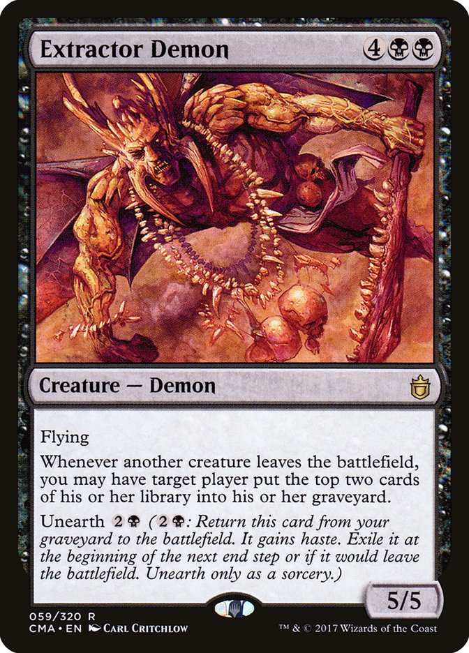 Extractor Demon [Commander Anthology] | Impulse Games and Hobbies