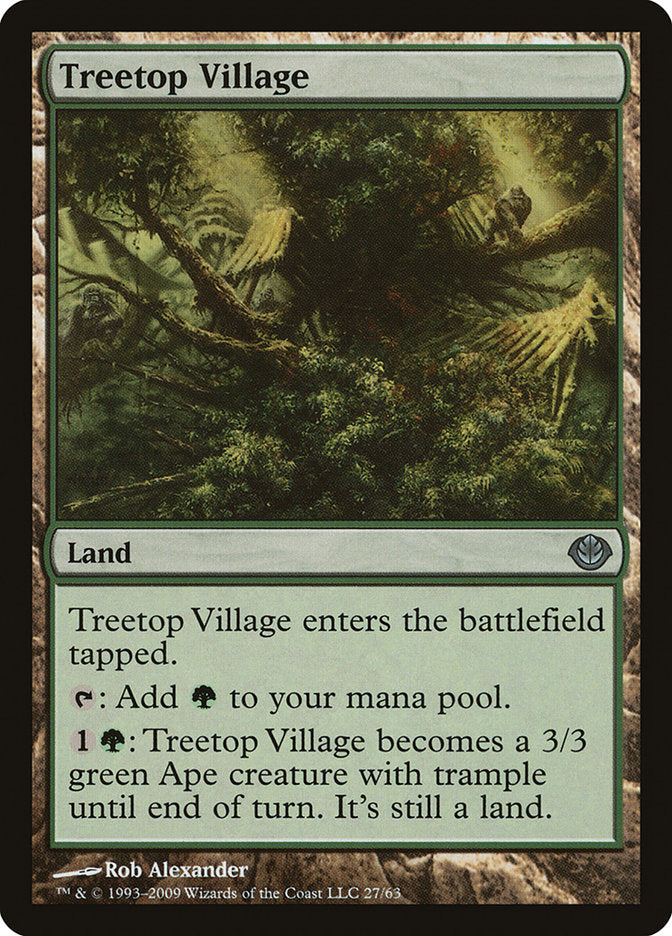 Treetop Village [Duel Decks: Garruk vs. Liliana] | Impulse Games and Hobbies