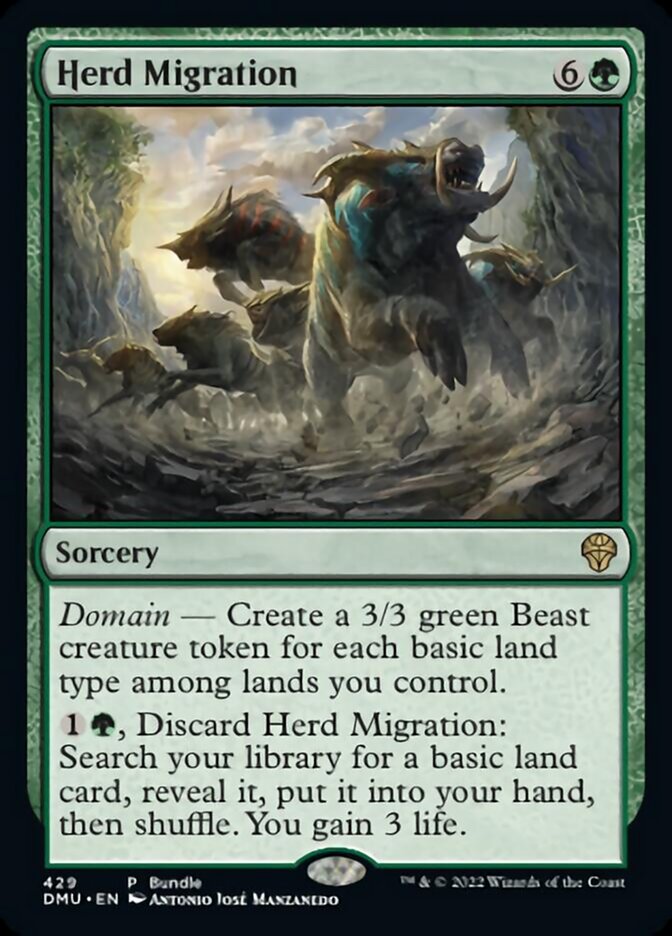 Herd Migration (Bundle) [Dominaria United] | Impulse Games and Hobbies