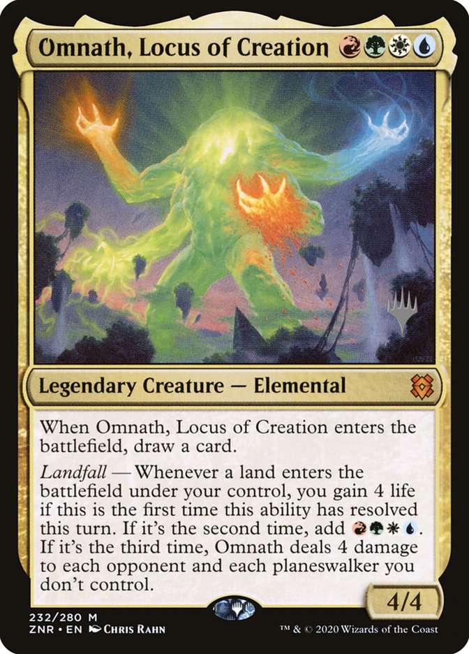 Omnath, Locus of Creation (Promo Pack) [Zendikar Rising Promos] | Impulse Games and Hobbies