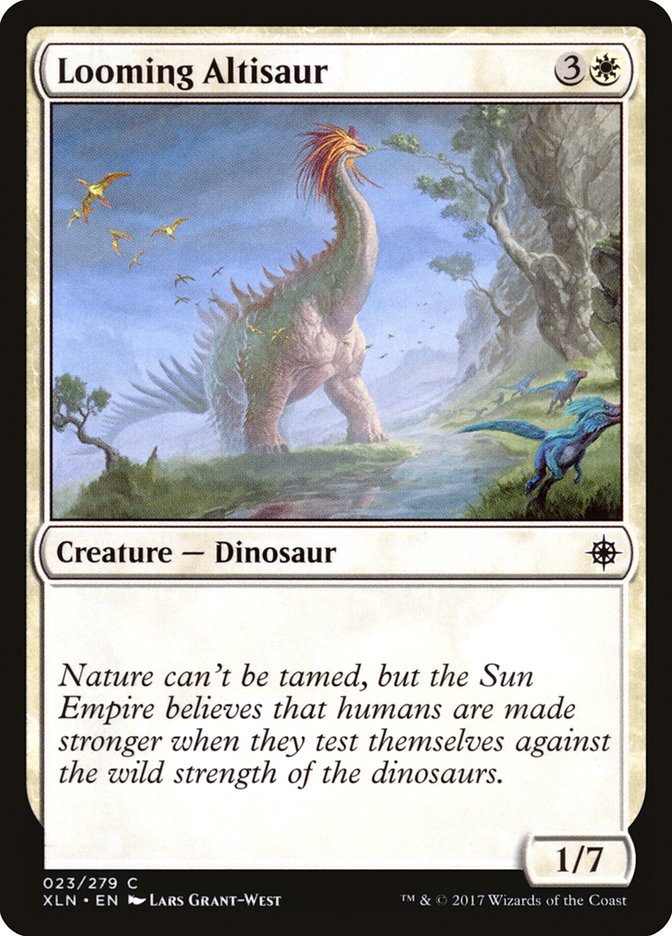 Looming Altisaur [Ixalan] | Impulse Games and Hobbies