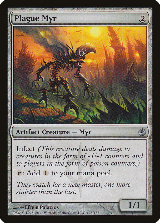 Plague Myr [Mirrodin Besieged] | Impulse Games and Hobbies