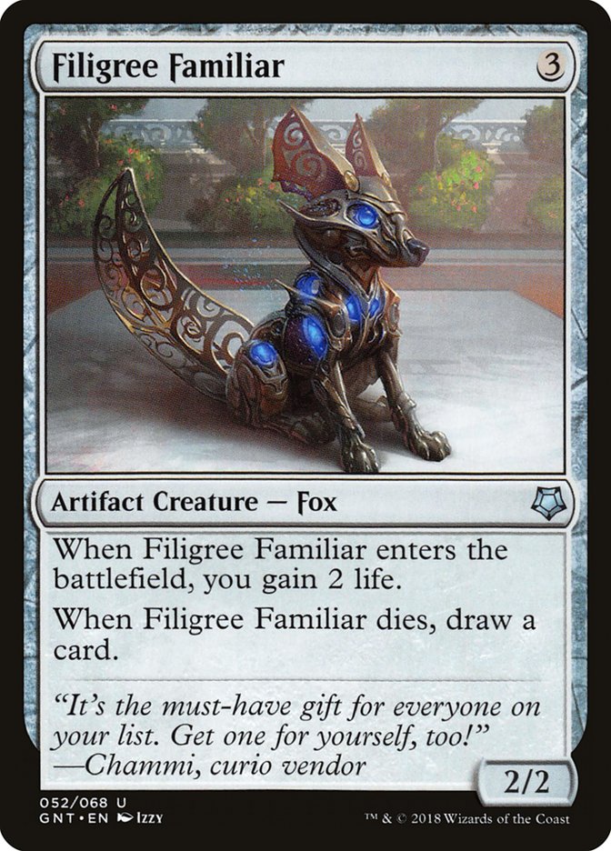 Filigree Familiar [Game Night 2018] | Impulse Games and Hobbies