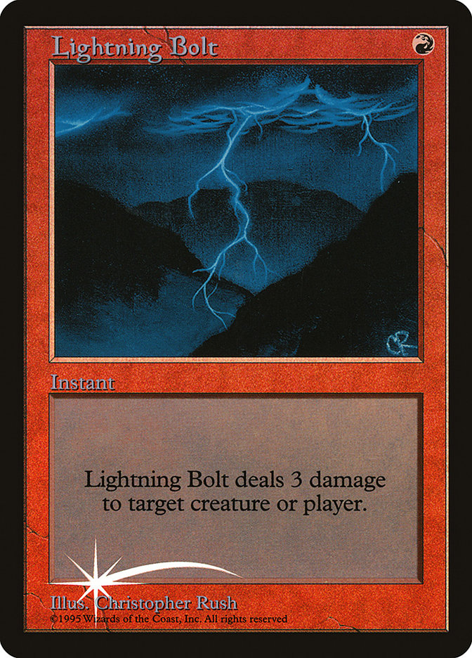 Lightning Bolt [Judge Gift Cards 1998] | Impulse Games and Hobbies
