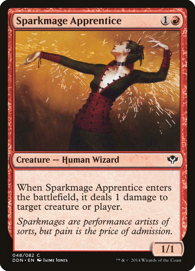 Sparkmage Apprentice [Duel Decks: Speed vs. Cunning] | Impulse Games and Hobbies