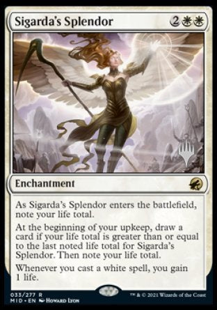 Sigarda's Splendor (Promo Pack) [Innistrad: Midnight Hunt Promos] | Impulse Games and Hobbies