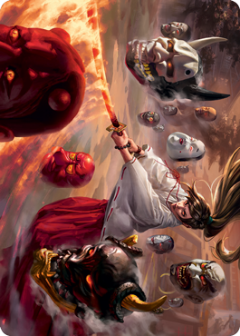 Unquenchable Fury Art Card [Kamigawa: Neon Dynasty Art Series] | Impulse Games and Hobbies