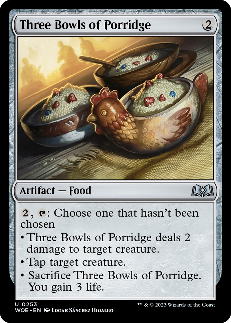 Three Bowls of Porridge [Wilds of Eldraine] | Impulse Games and Hobbies