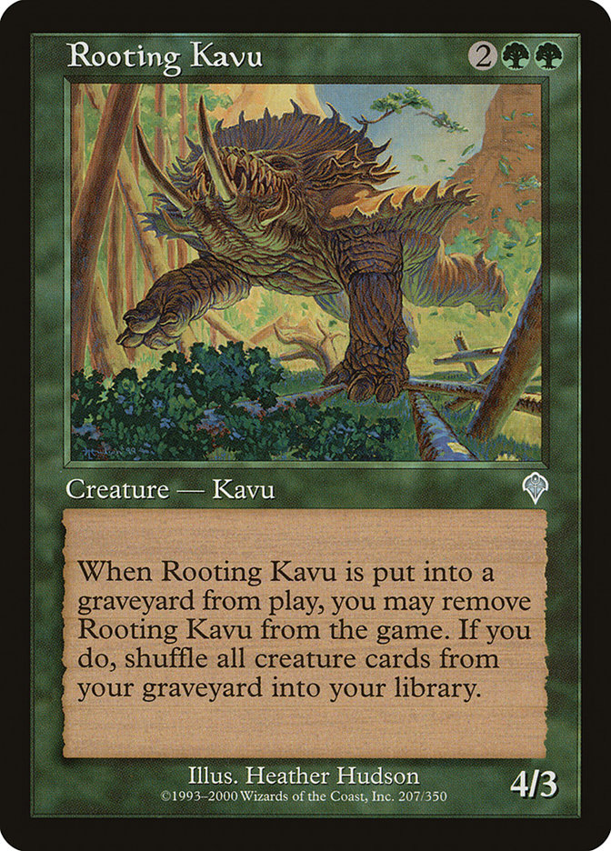 Rooting Kavu [Invasion] | Impulse Games and Hobbies