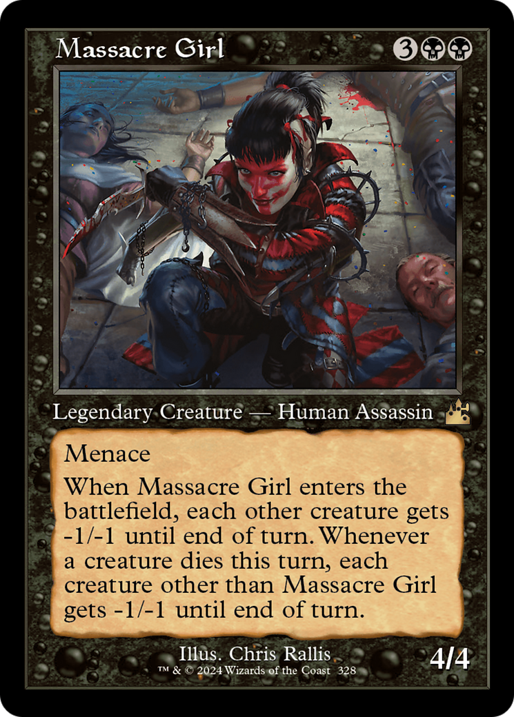 Massacre Girl (Retro) [Ravnica Remastered] | Impulse Games and Hobbies