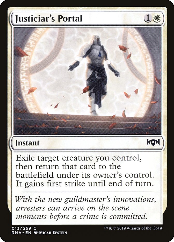 Justiciar's Portal [Ravnica Allegiance] | Impulse Games and Hobbies