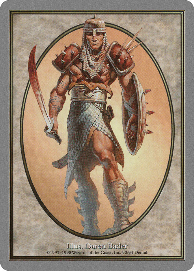 Soldier Token [Unglued Tokens] | Impulse Games and Hobbies