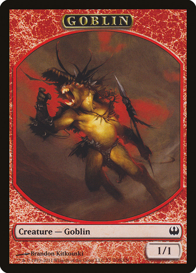 Goblin Token [Duel Decks: Knights vs. Dragons Tokens] | Impulse Games and Hobbies