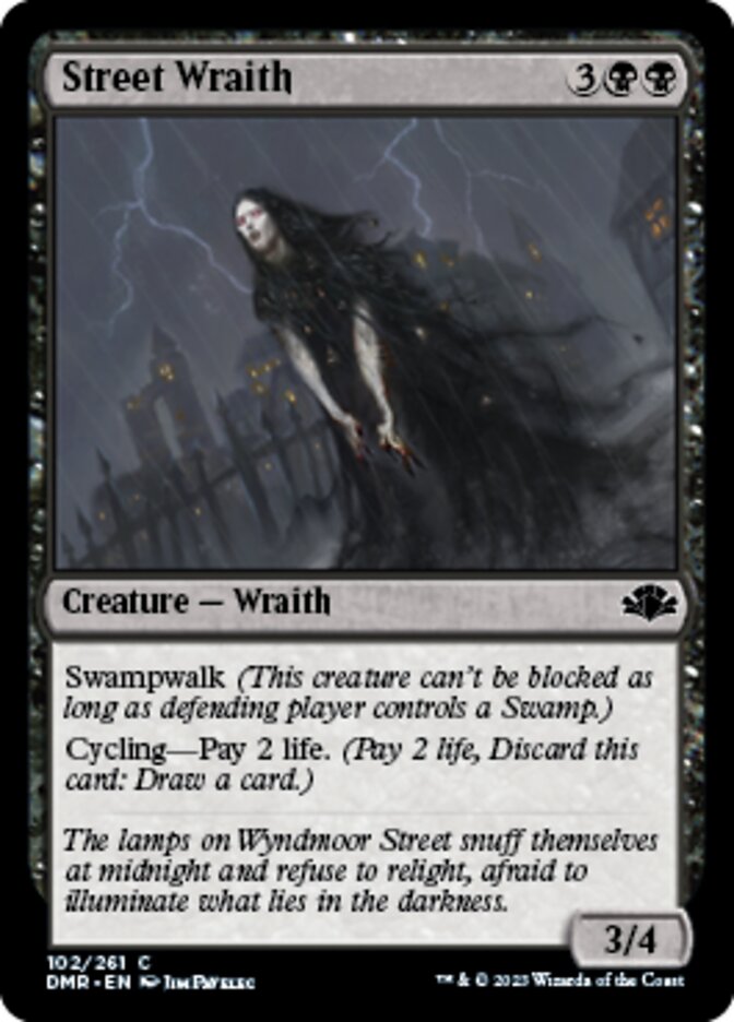 Street Wraith [Dominaria Remastered] | Impulse Games and Hobbies