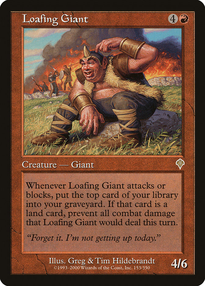 Loafing Giant [Invasion] | Impulse Games and Hobbies