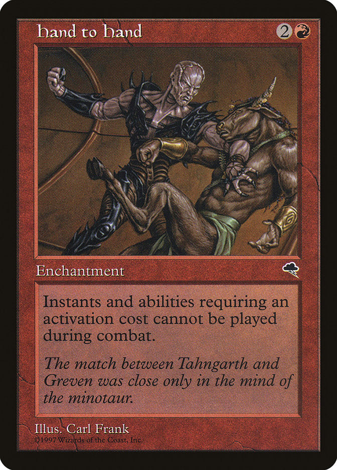 Hand to Hand [Tempest] | Impulse Games and Hobbies