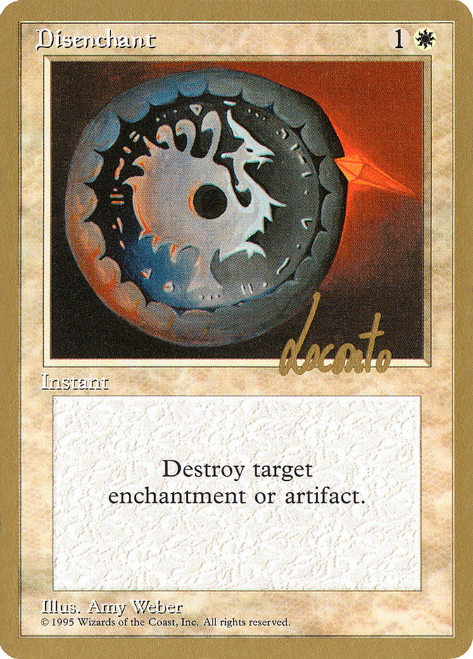 Disenchant (Michael Loconto) [Pro Tour Collector Set] | Impulse Games and Hobbies