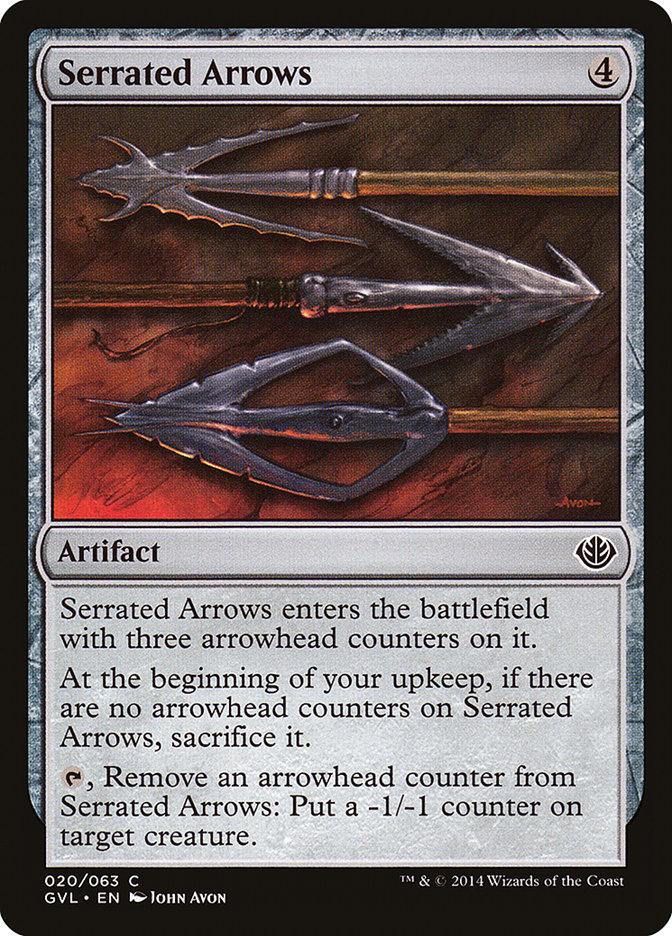 Serrated Arrows (Garruk vs. Liliana) [Duel Decks Anthology] | Impulse Games and Hobbies