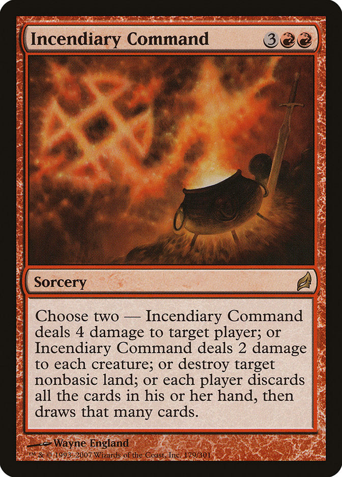 Incendiary Command [Lorwyn] | Impulse Games and Hobbies