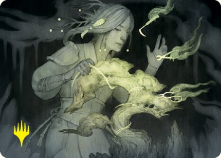 Careful Cultivation Art Card (Gold-Stamped Signature) [Kamigawa: Neon Dynasty Art Series] | Impulse Games and Hobbies