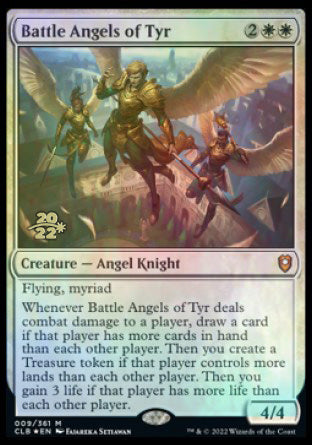 Battle Angels of Tyr [Commander Legends: Battle for Baldur's Gate Prerelease Promos] | Impulse Games and Hobbies