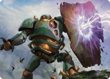 Walking Bulwark Art Card [Dominaria United Art Series] | Impulse Games and Hobbies