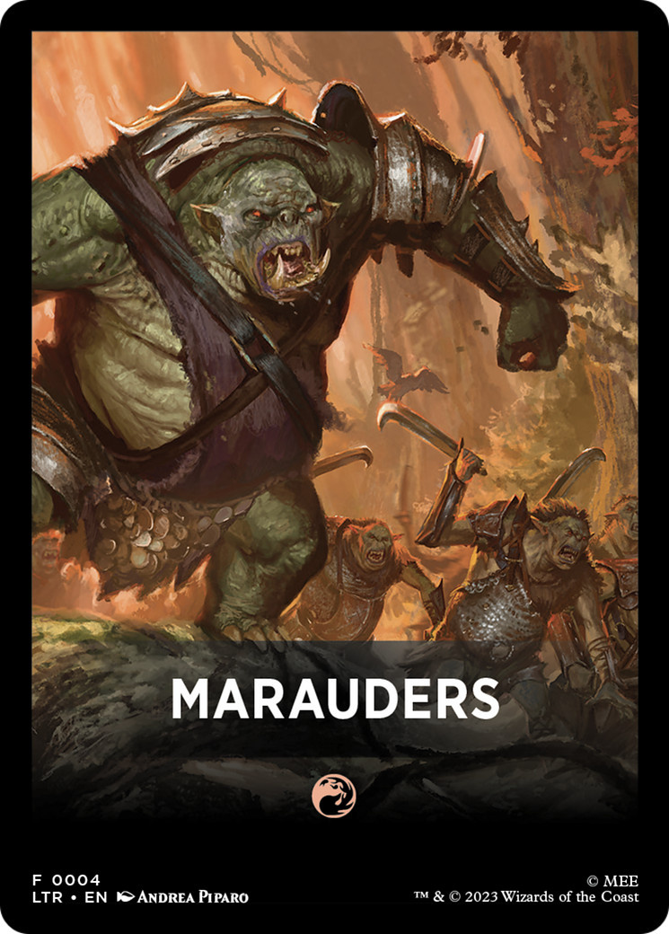 Marauders Theme Card [The Lord of the Rings: Tales of Middle-Earth Tokens] | Impulse Games and Hobbies