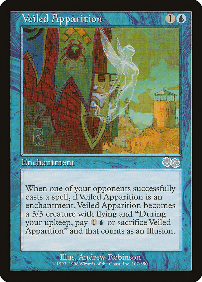 Veiled Apparition [Urza's Saga] | Impulse Games and Hobbies