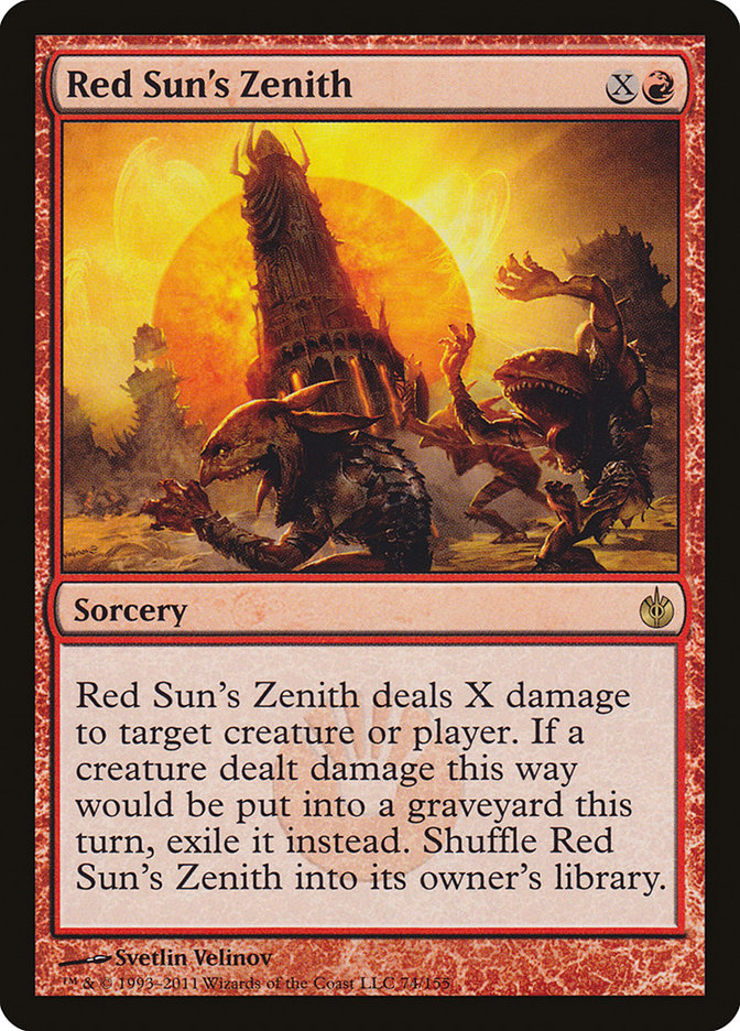 Red Sun's Zenith [Mirrodin Besieged] | Impulse Games and Hobbies