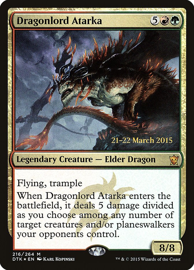 Dragonlord Atarka [Dragons of Tarkir Prerelease Promos] | Impulse Games and Hobbies