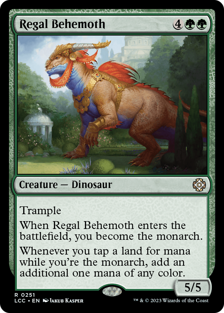 Regal Behemoth [The Lost Caverns of Ixalan Commander] | Impulse Games and Hobbies