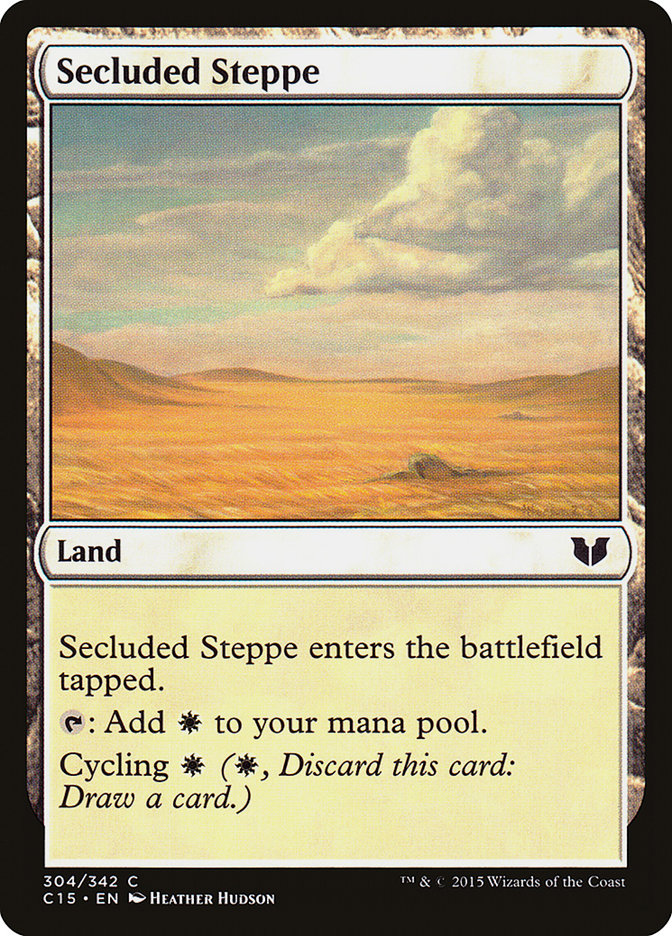 Secluded Steppe [Commander 2015] | Impulse Games and Hobbies