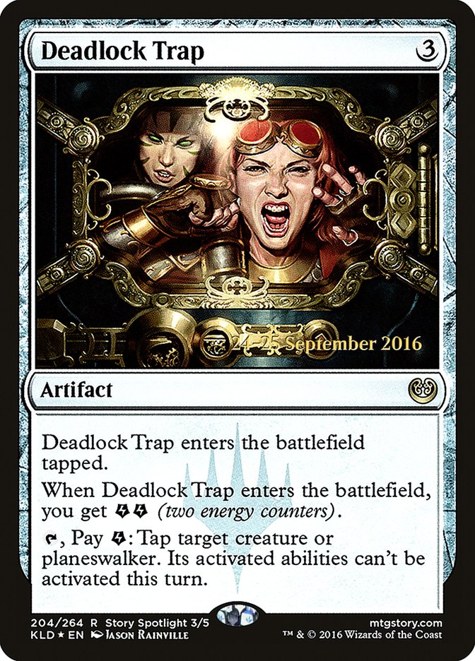 Deadlock Trap [Kaladesh Prerelease Promos] | Impulse Games and Hobbies