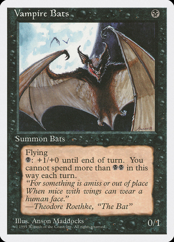 Vampire Bats [Fourth Edition] | Impulse Games and Hobbies