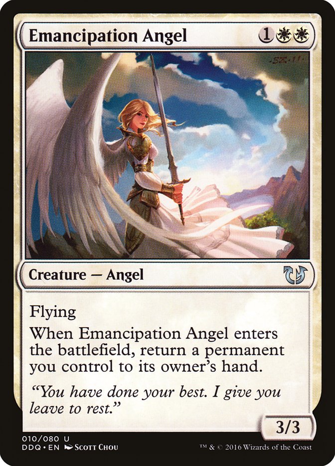 Emancipation Angel [Duel Decks: Blessed vs. Cursed] | Impulse Games and Hobbies