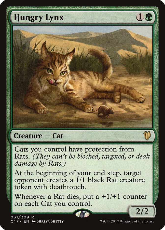 Hungry Lynx [Commander 2017] | Impulse Games and Hobbies