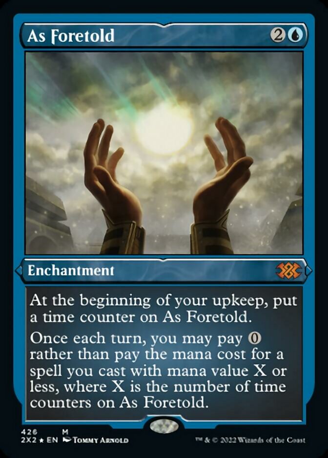 As Foretold (Foil Etched) [Double Masters 2022] | Impulse Games and Hobbies