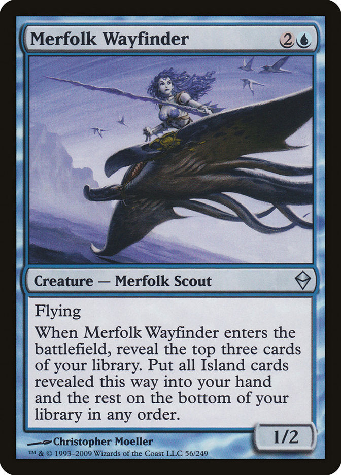 Merfolk Wayfinder [Zendikar] | Impulse Games and Hobbies