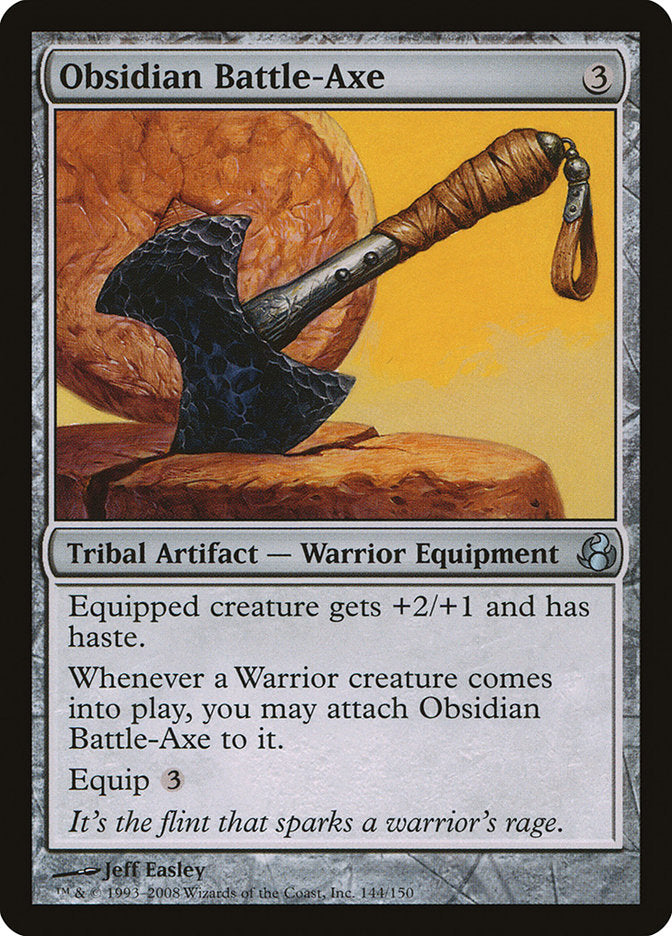 Obsidian Battle-Axe [Morningtide] | Impulse Games and Hobbies