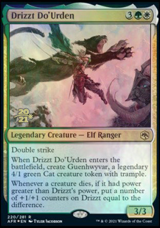 Drizzt Do'Urden [Dungeons & Dragons: Adventures in the Forgotten Realms Prerelease Promos] | Impulse Games and Hobbies