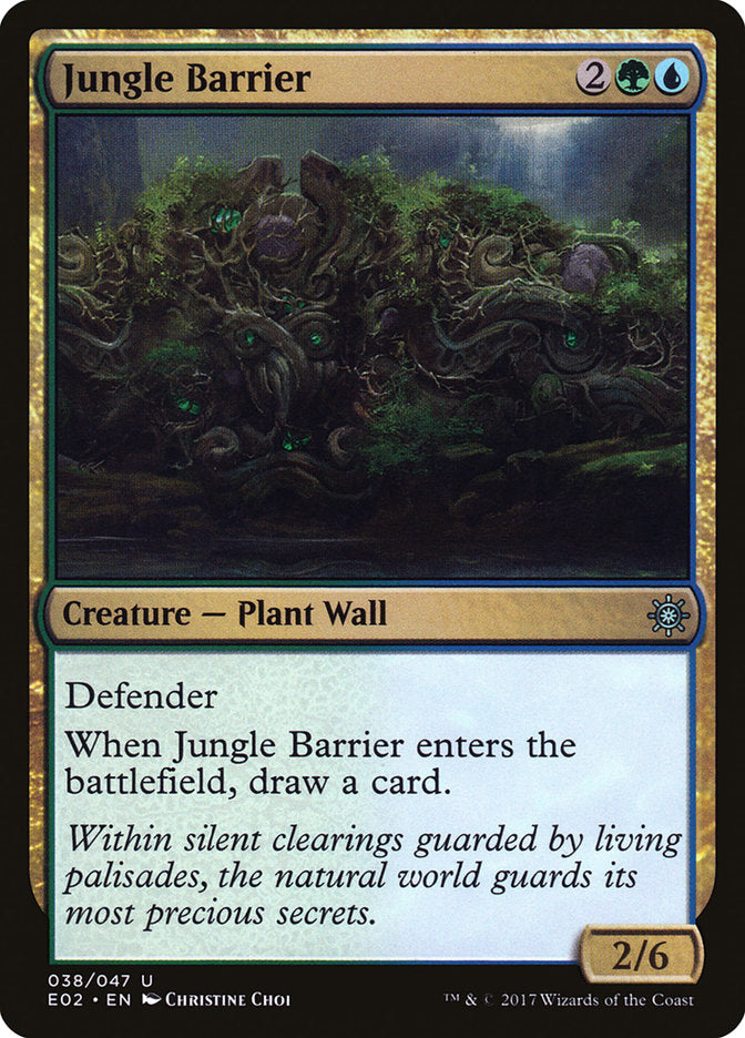 Jungle Barrier [Explorers of Ixalan] | Impulse Games and Hobbies