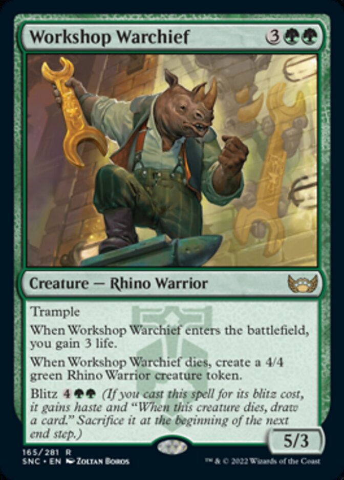 Workshop Warchief [Streets of New Capenna] | Impulse Games and Hobbies