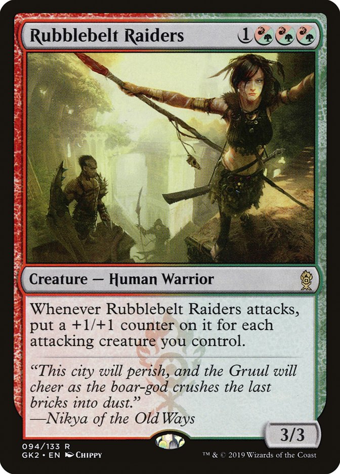 Rubblebelt Raiders [Ravnica Allegiance Guild Kit] | Impulse Games and Hobbies