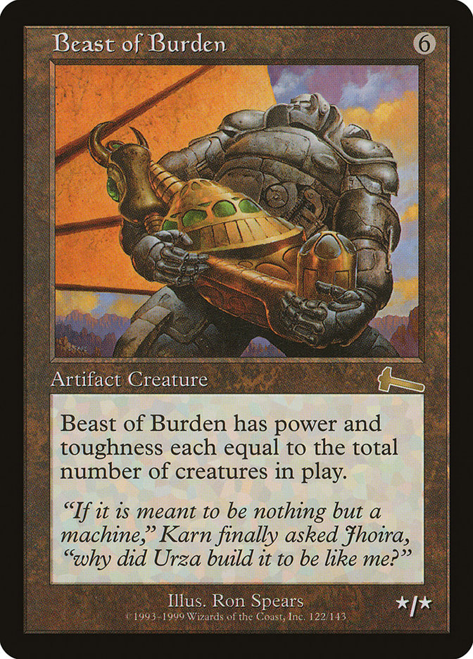Beast of Burden [Urza's Legacy] | Impulse Games and Hobbies