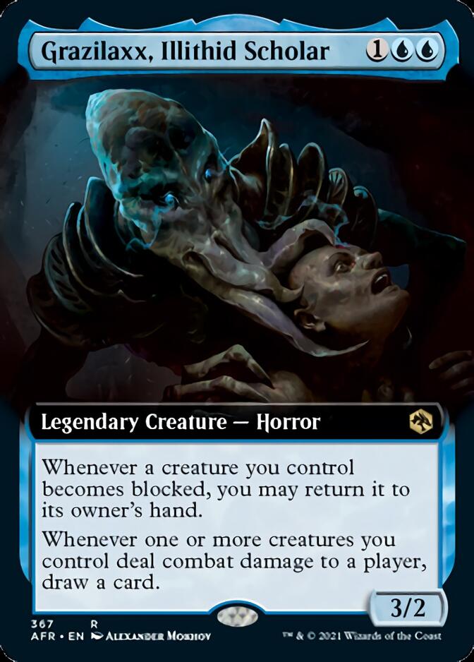 Grazilaxx, Illithid Scholar (Extended) [Dungeons & Dragons: Adventures in the Forgotten Realms] | Impulse Games and Hobbies
