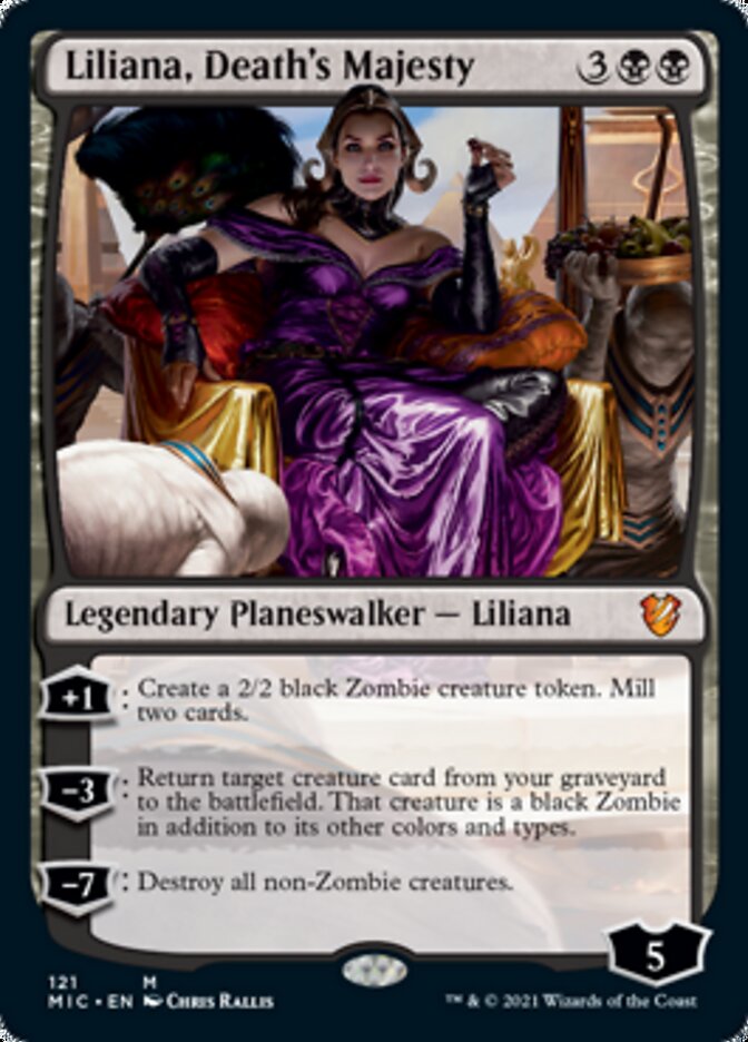 Liliana, Death's Majesty [Innistrad: Midnight Hunt Commander] | Impulse Games and Hobbies