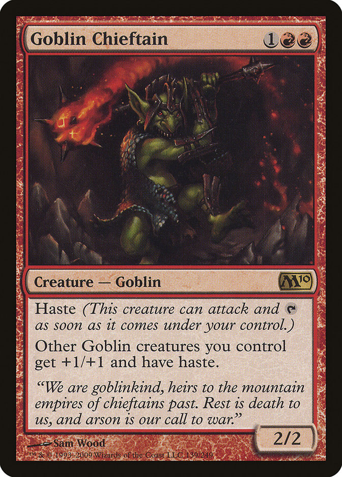 Goblin Chieftain [Magic 2010] | Impulse Games and Hobbies