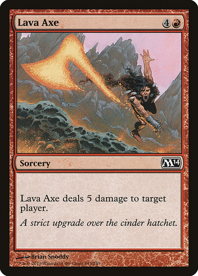 Lava Axe [Magic 2014] | Impulse Games and Hobbies